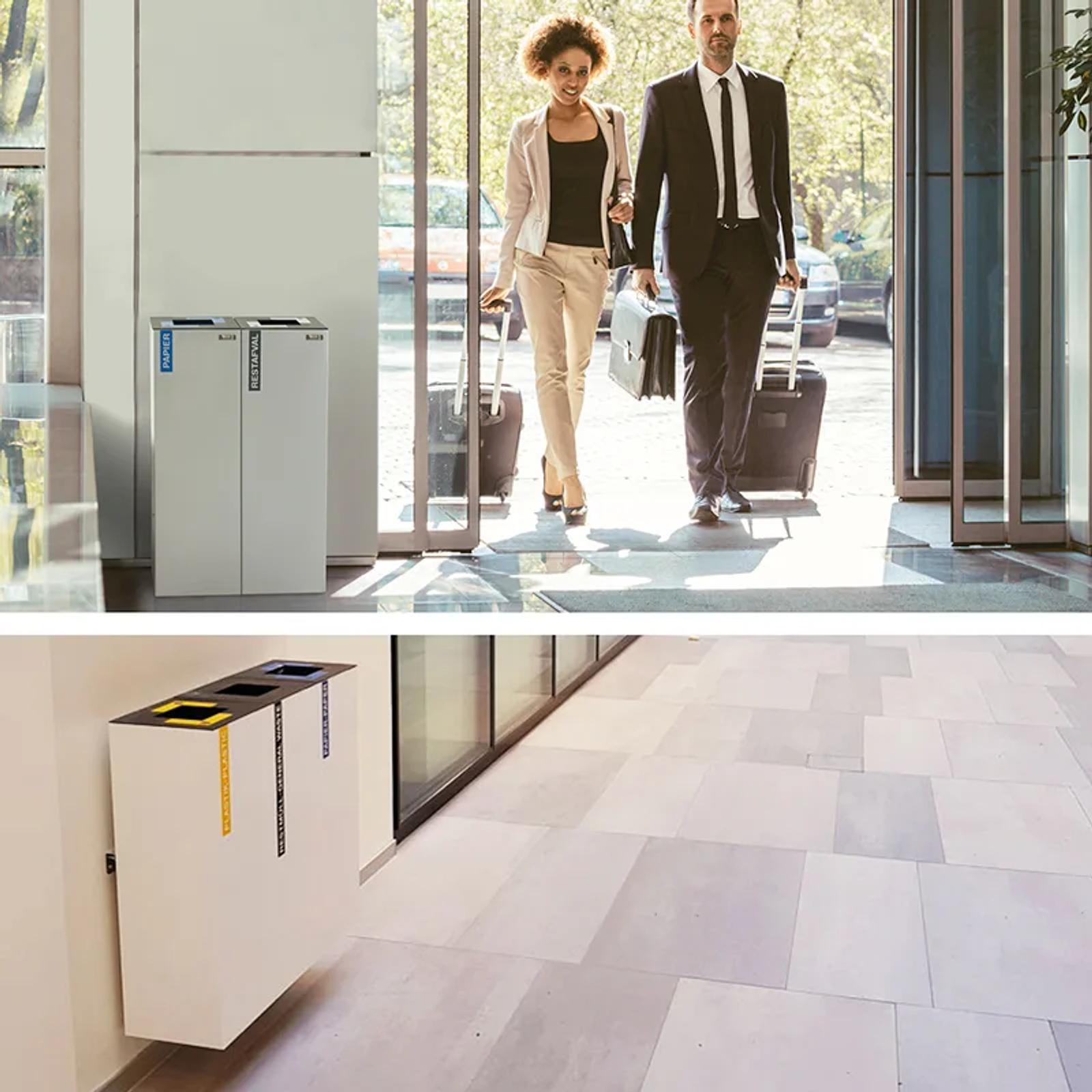 papelera de reciclaje para oficinas