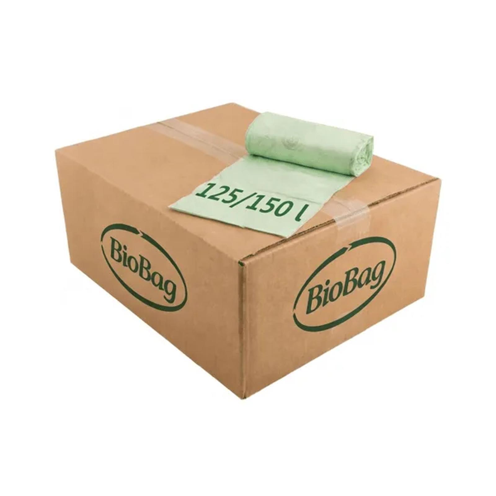 BioBag 125-150L bin bags - 1 box
