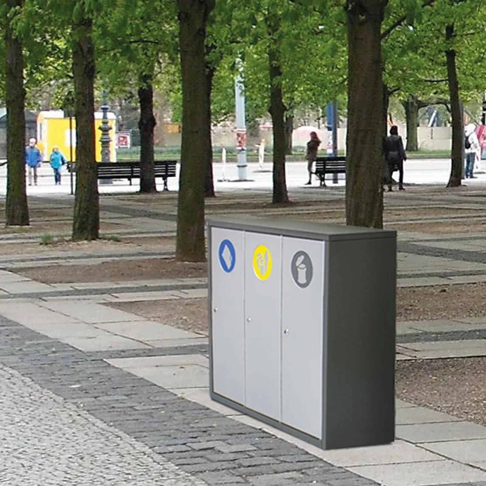 papelera para reciclar