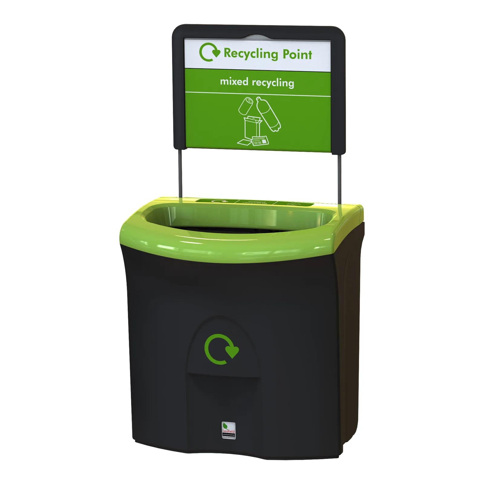 Leafield Meridian office recycling bin