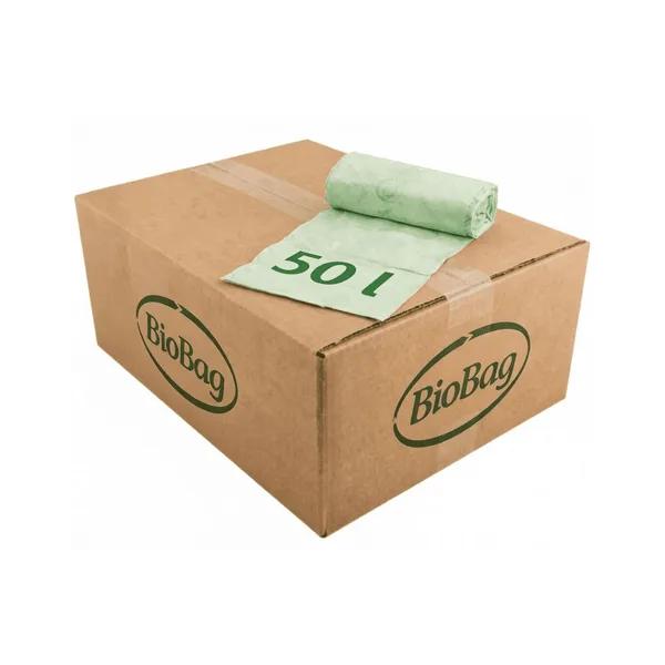BioBag 50L Superline bin bags - 1 box