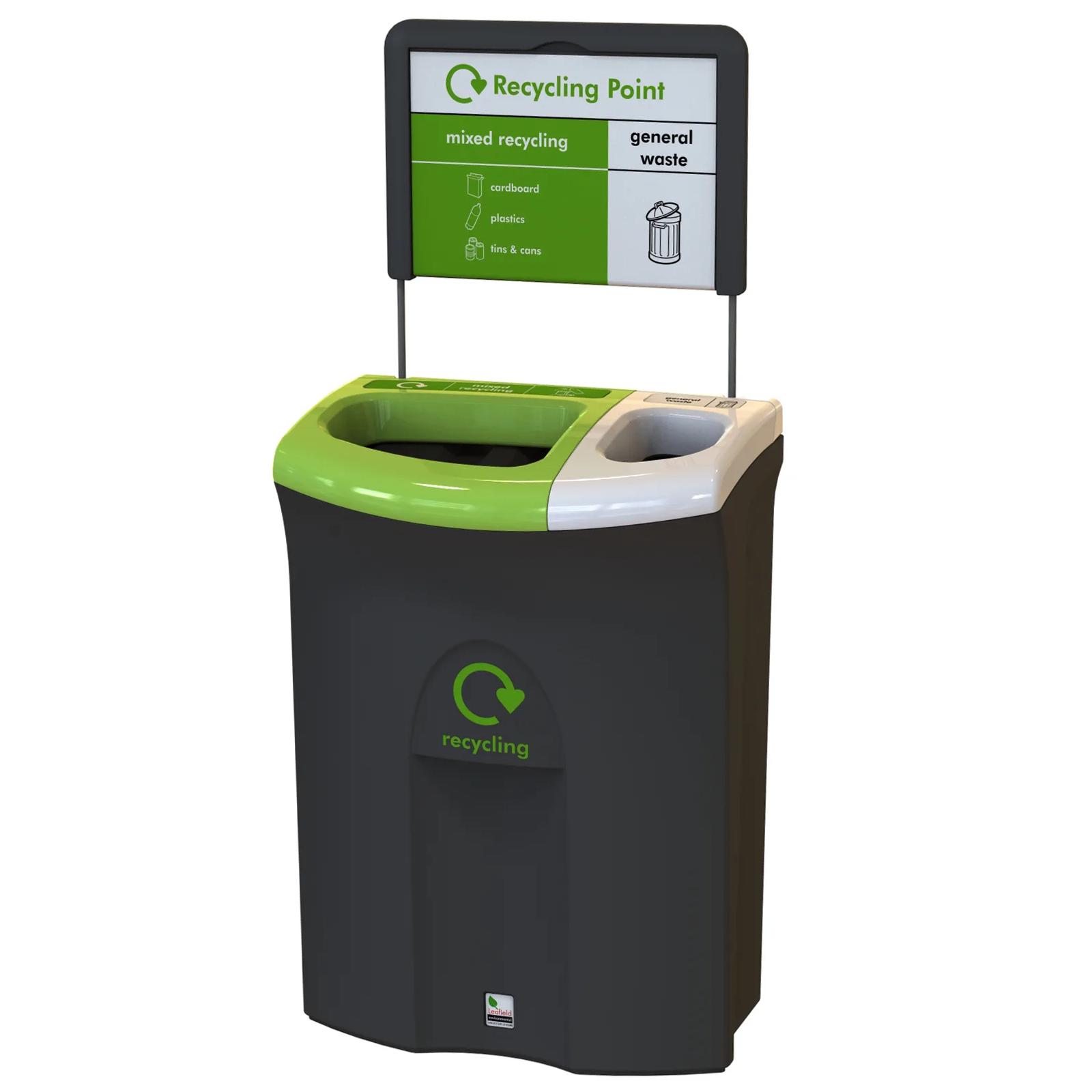 Leafield Meridian office recycling bin
