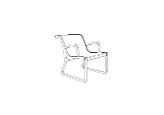 Model: CONCRET SILLA BRAZOS