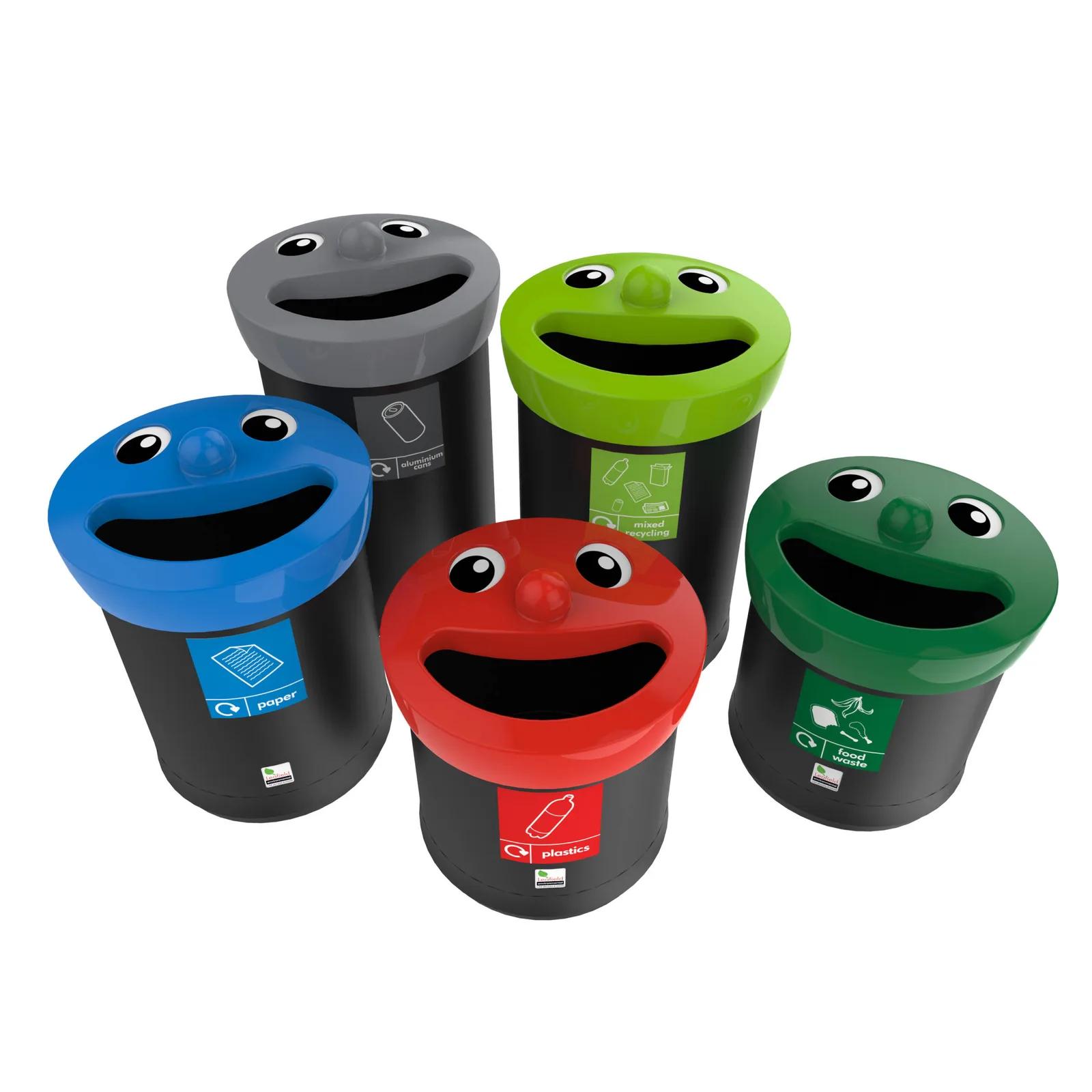 Leafield Smiley Face Novelty Bins