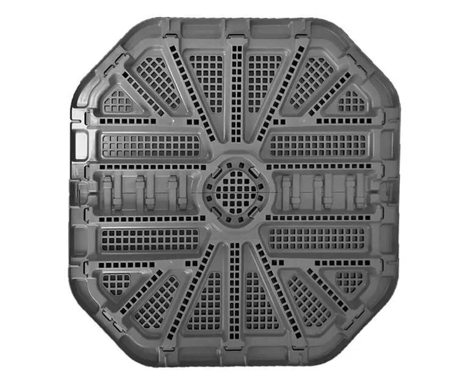 COMPOSTER 300 is available with or without grid base.
