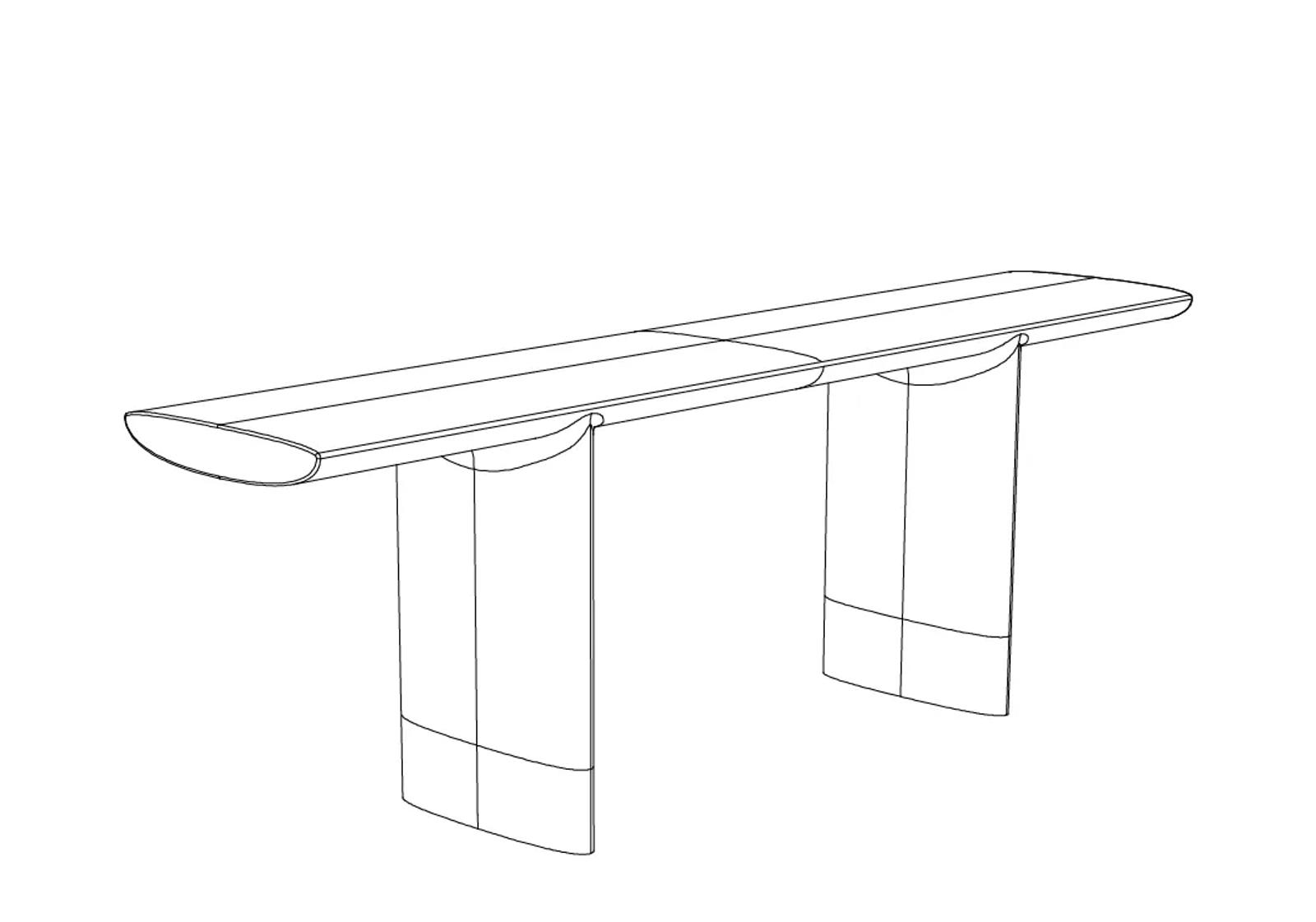 Model: tiers mesa