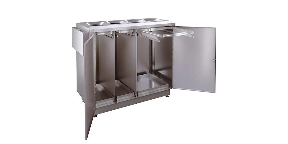 Skyline Type 1 - Bag holder - 2 x 100 + 1 x 200 l (Beispiel)