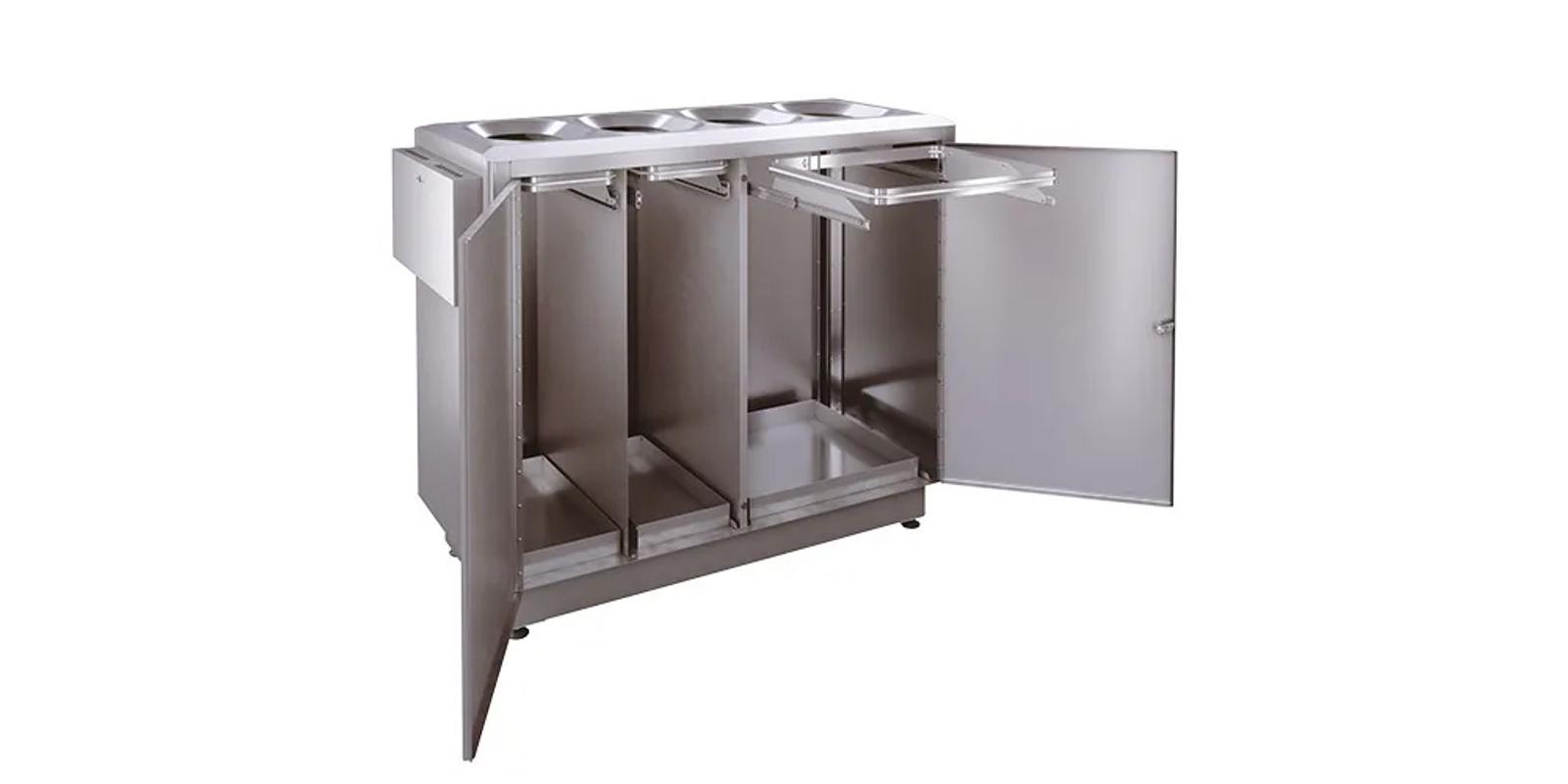 Skyline Type 1 - Bag holder - 2 x 100 + 1 x 200 l (Beispiel)