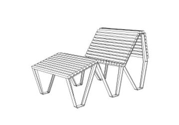 Model: LASAI CHAISE LONGUE 100
