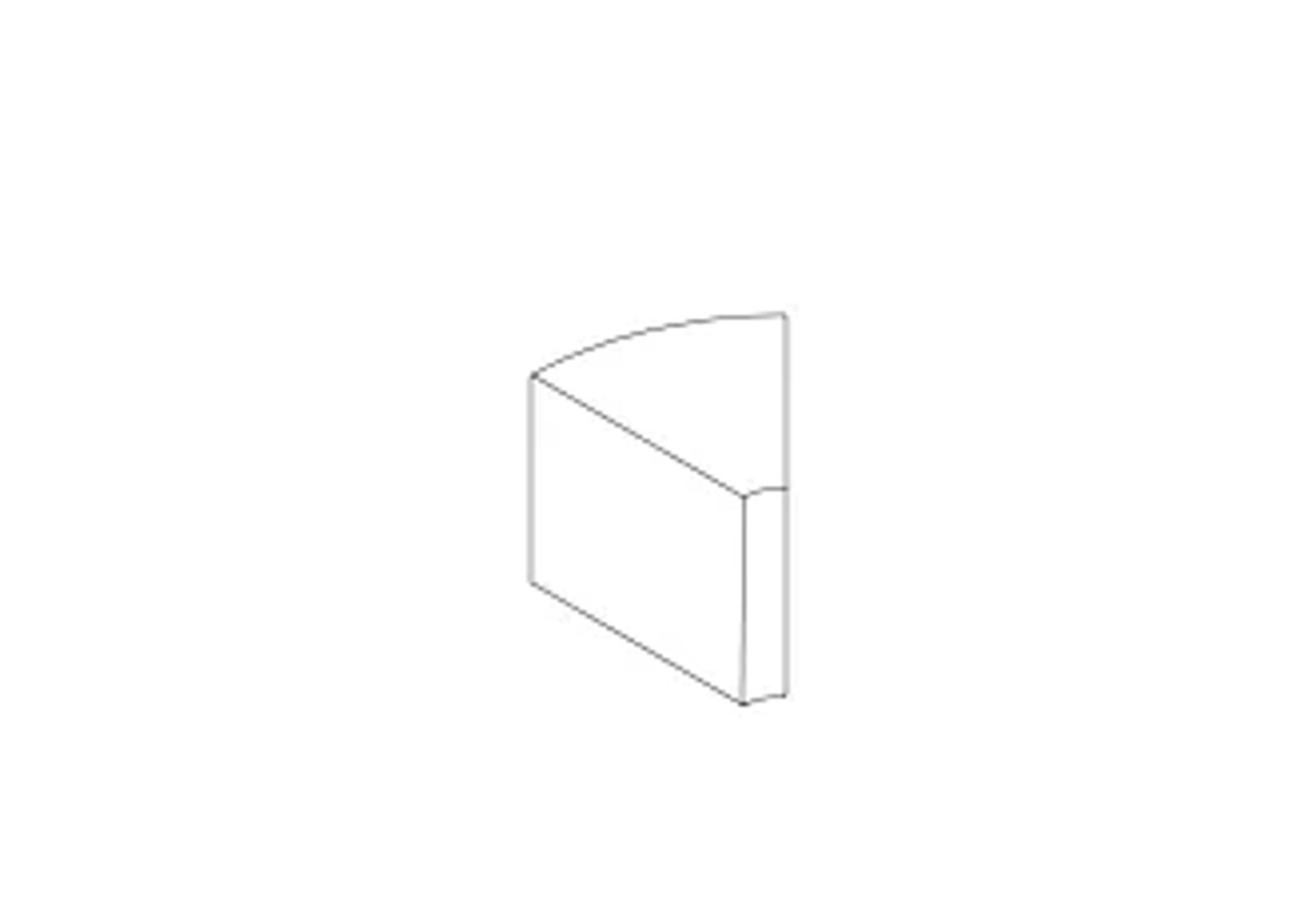 Model: box radius 45º