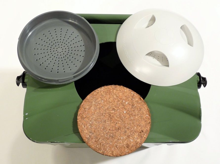 Biologic biofilter lid, detail