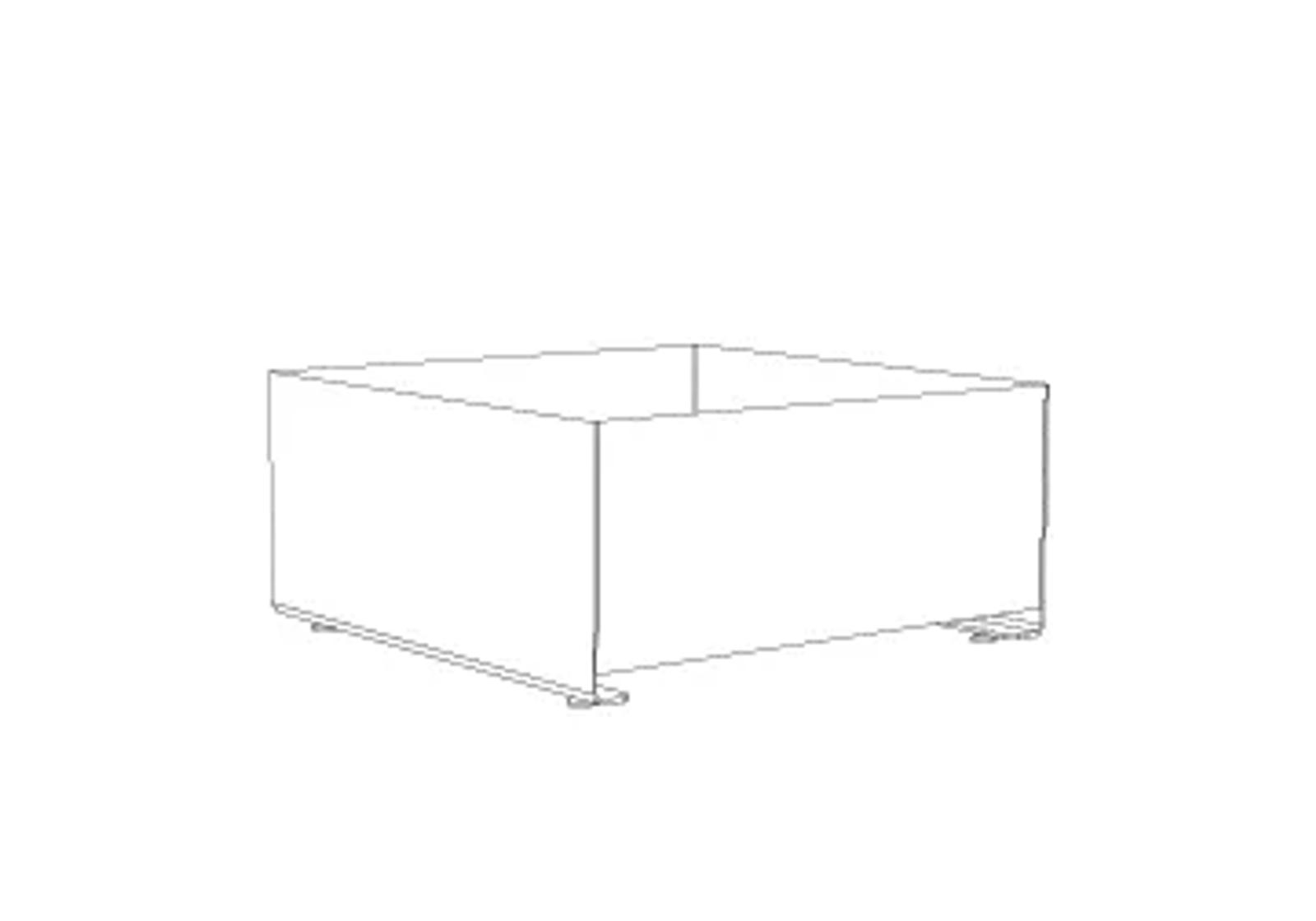 Model: BAND SQUARE PLANTER