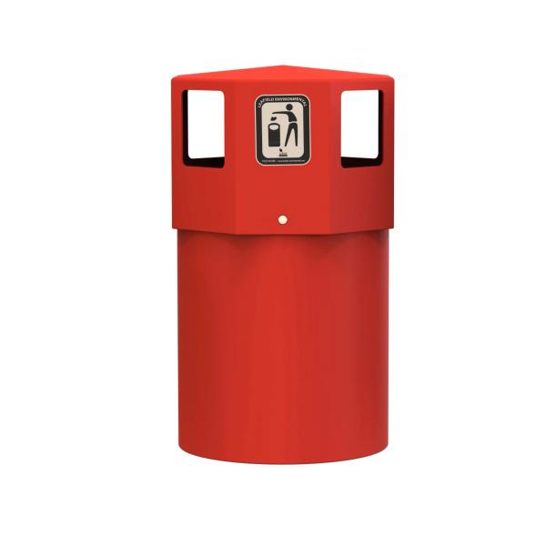 Leafield Octaplus Maxi Litter Bin