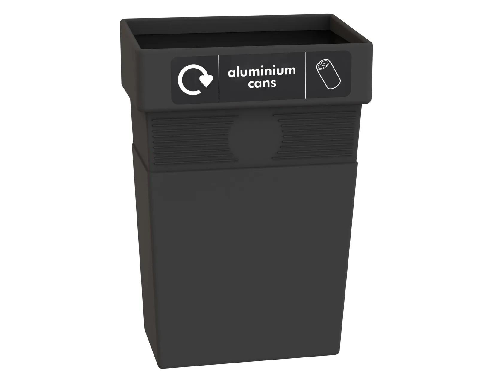 Leafield Regent Aluminium Cans Bin
