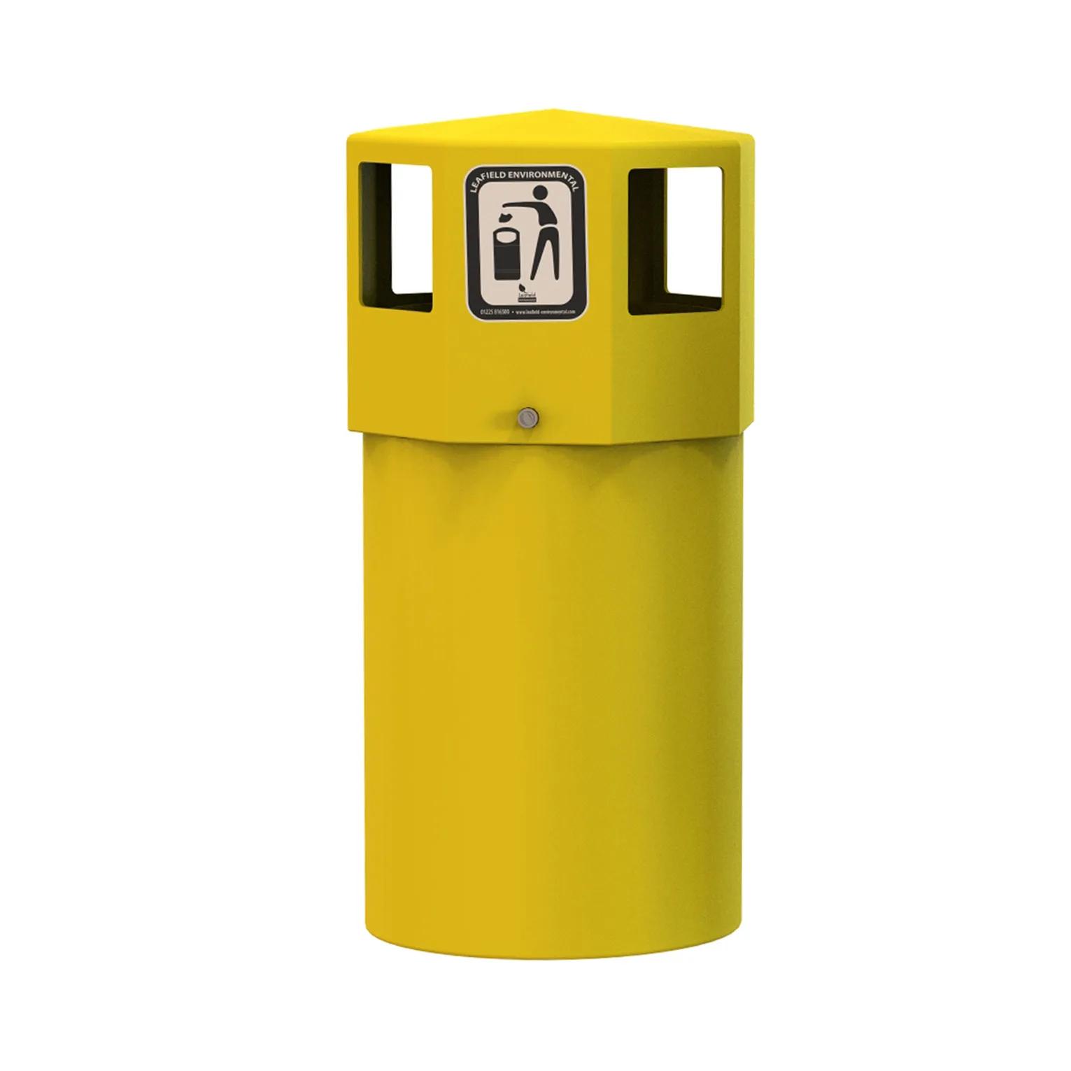 Leafield Octaplus Litter Bin