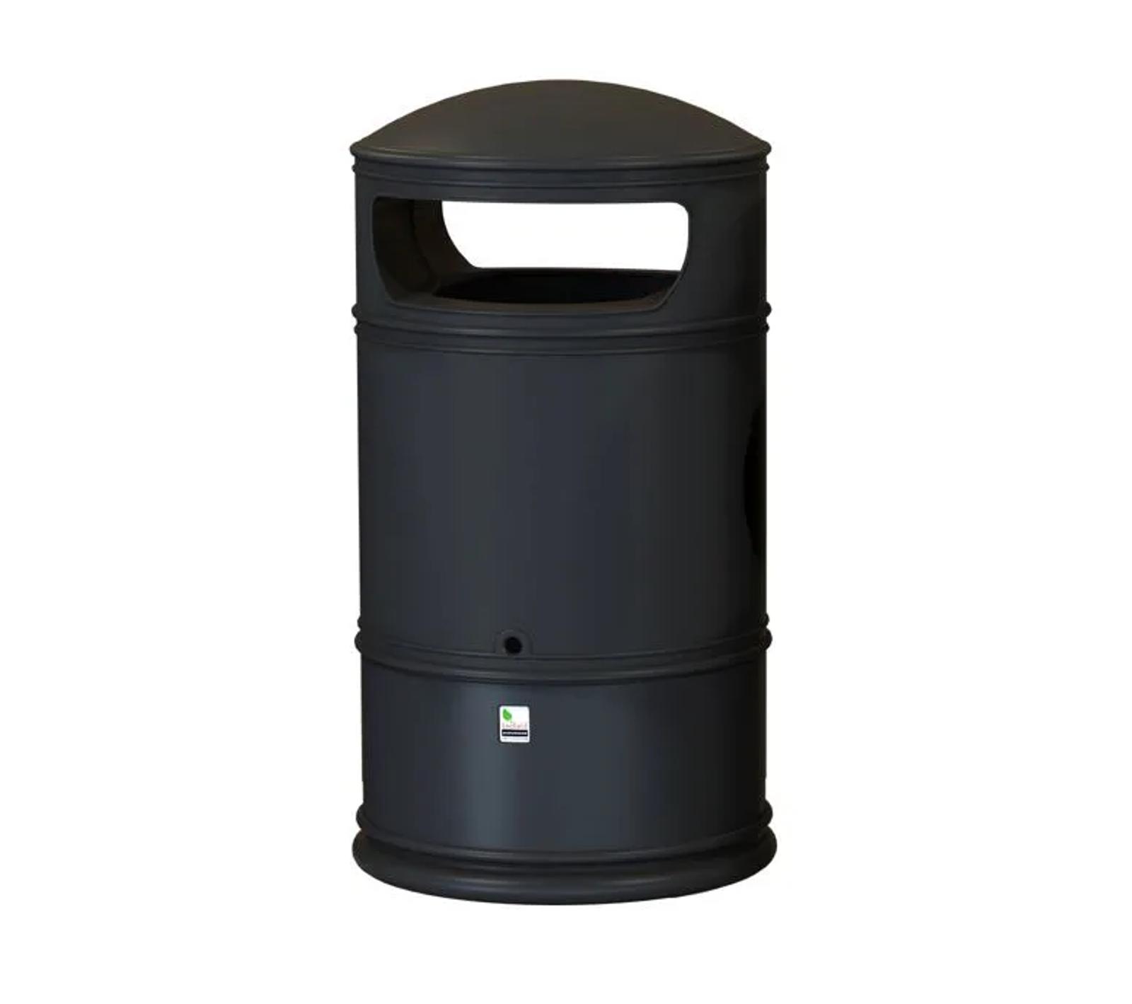 Leafield Heritage Round Litter Bin