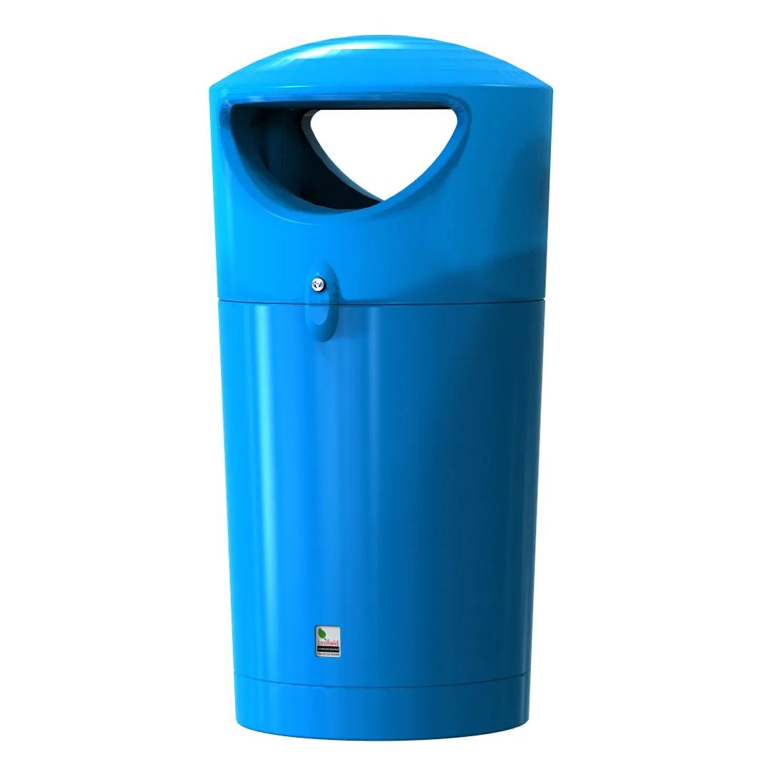 Leafield Metro Hooded Litter Bin