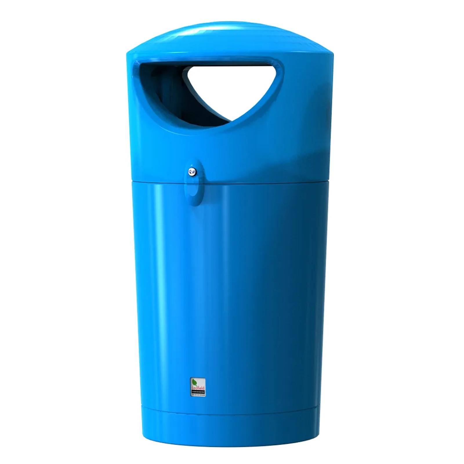 Leafield Metro Hooded Litter Bin