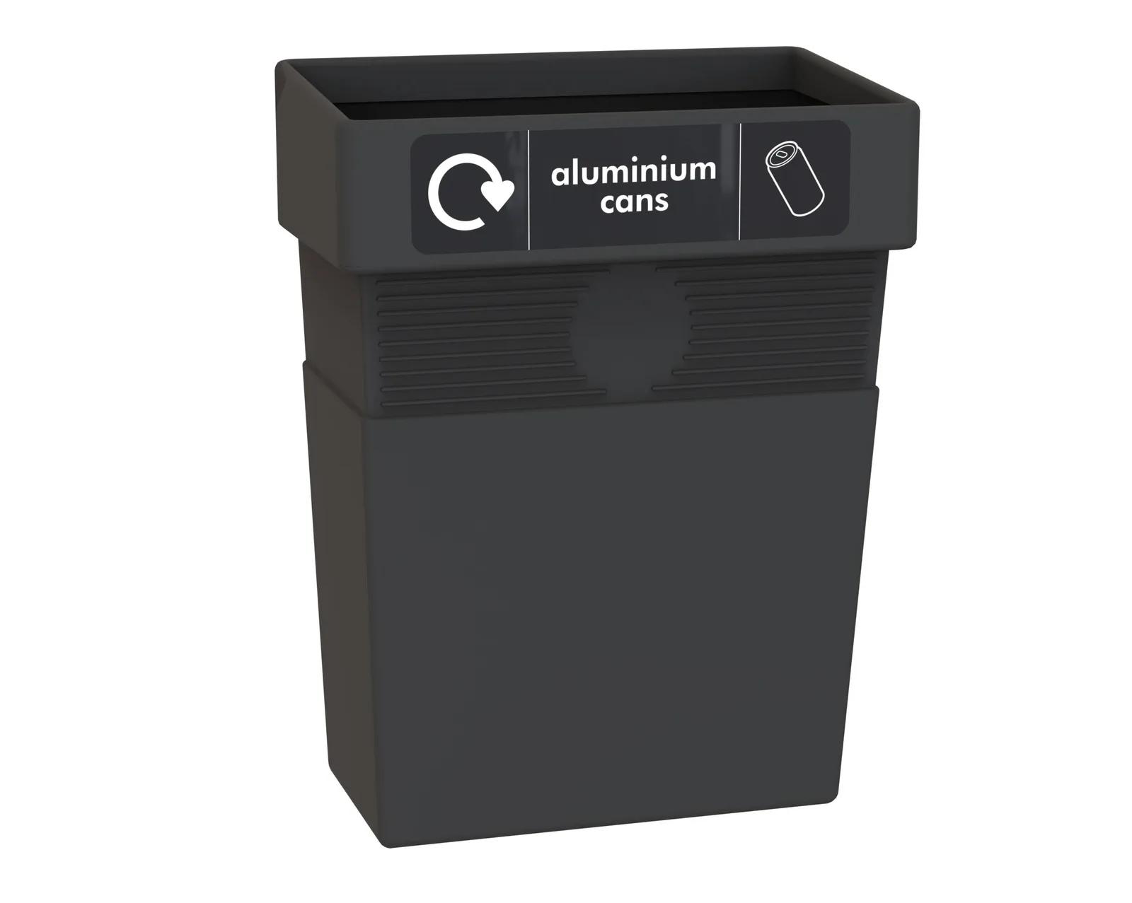 Leafield Regent Aluminium Cans Recycling Bin