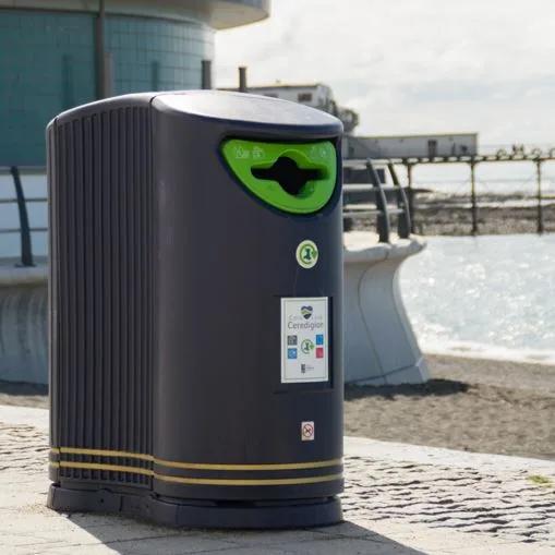 Leafield Twinbin External Recycling Bin