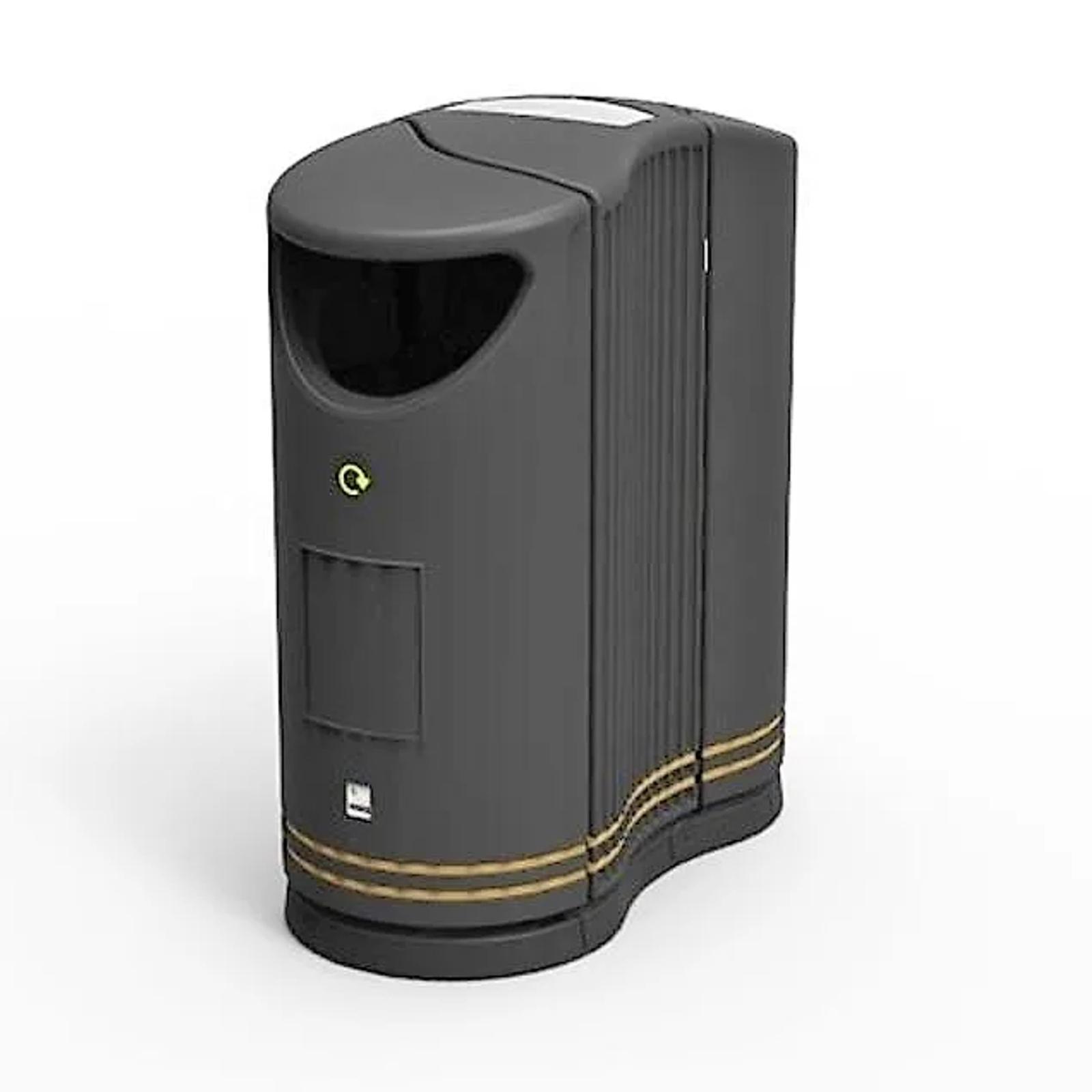 Leafield Twinbin External Litter Bin