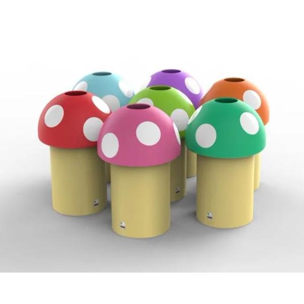 Leafield Mushroom Novelty Bins