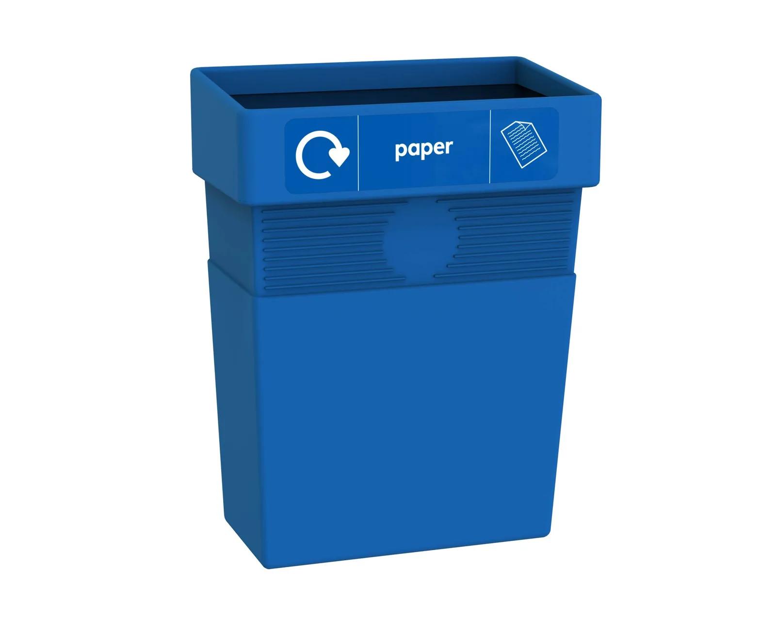 Leafield Regent Paper Recycling Bin