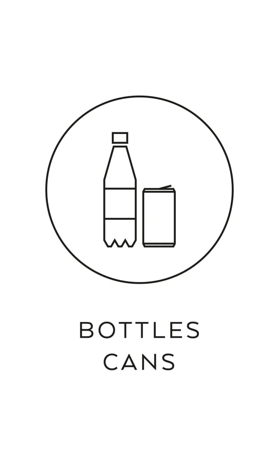 Symbol bottles/cans