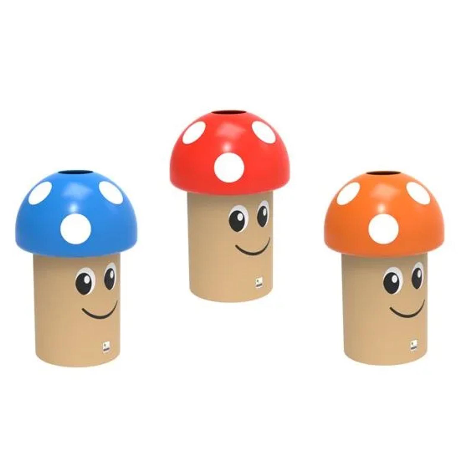 Leafield Mushroom Novelty Bins