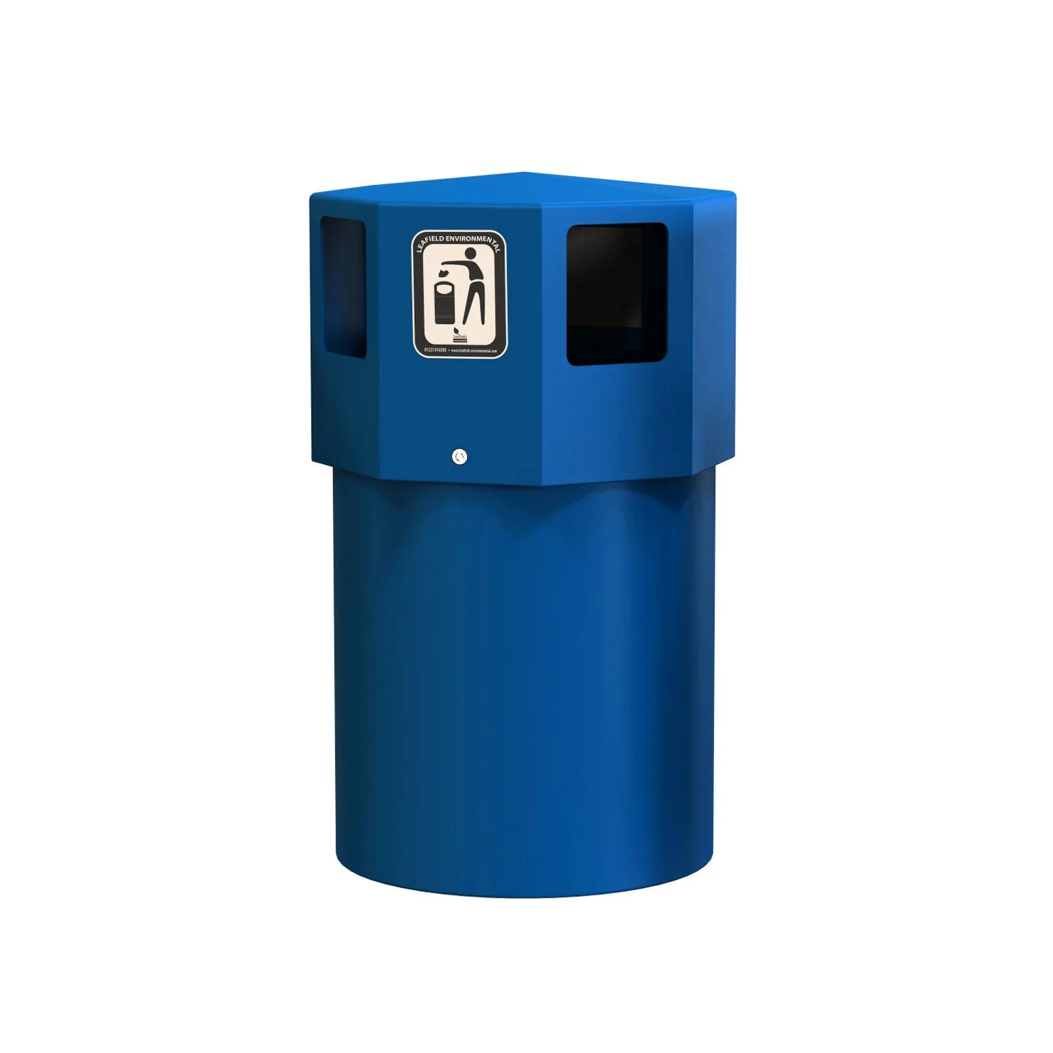 Leafield Octaplus Maxi Litter Bin