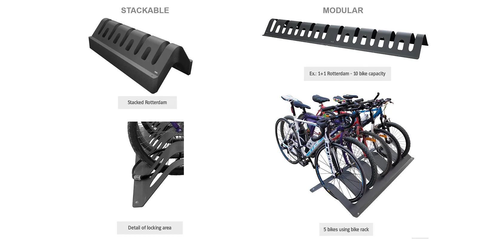 Rotterdam bike rack 004