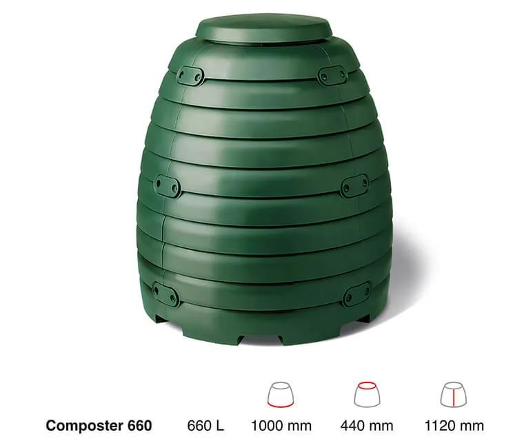 COMPOSTER 660 has been exhibited in several international Italian design exhibitions.