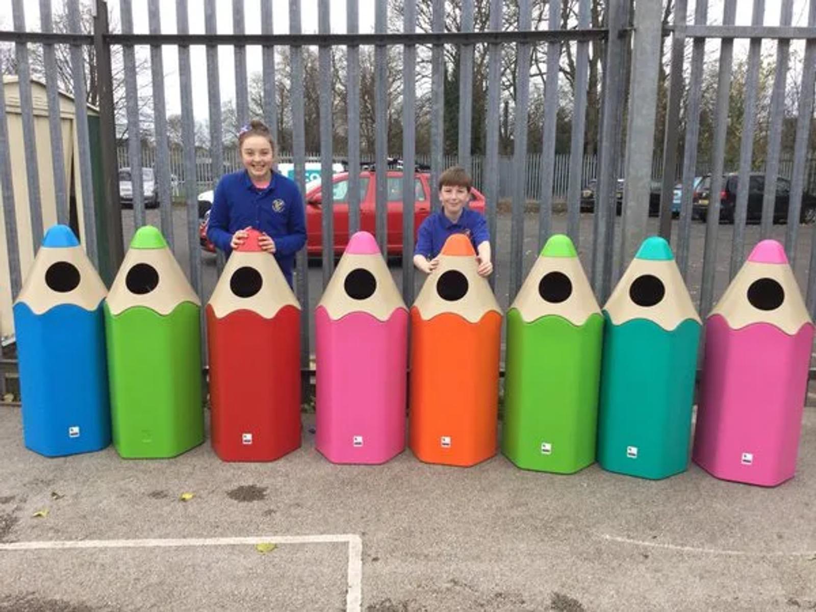 Leafield Pencil Novelty Bin