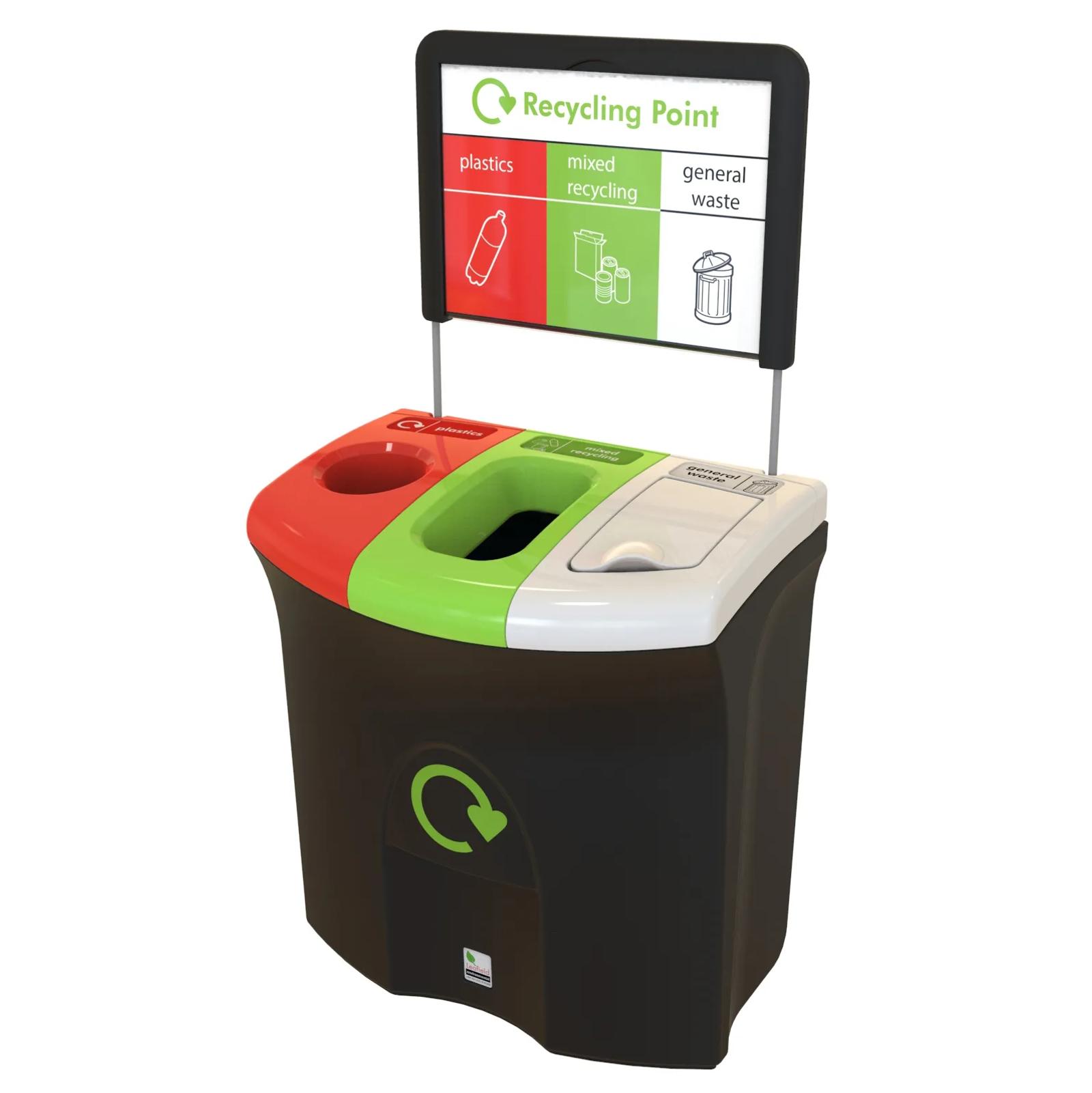 Leafield Meridian office recycling bin