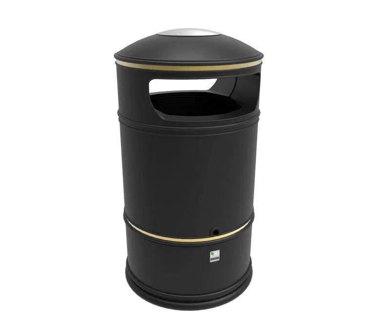 Leafield Heritage Round Litter Bin