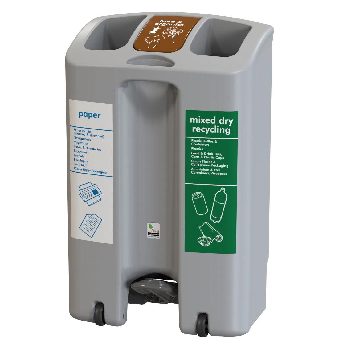 EnviroStep Recycling Bin: Triple - Image 4