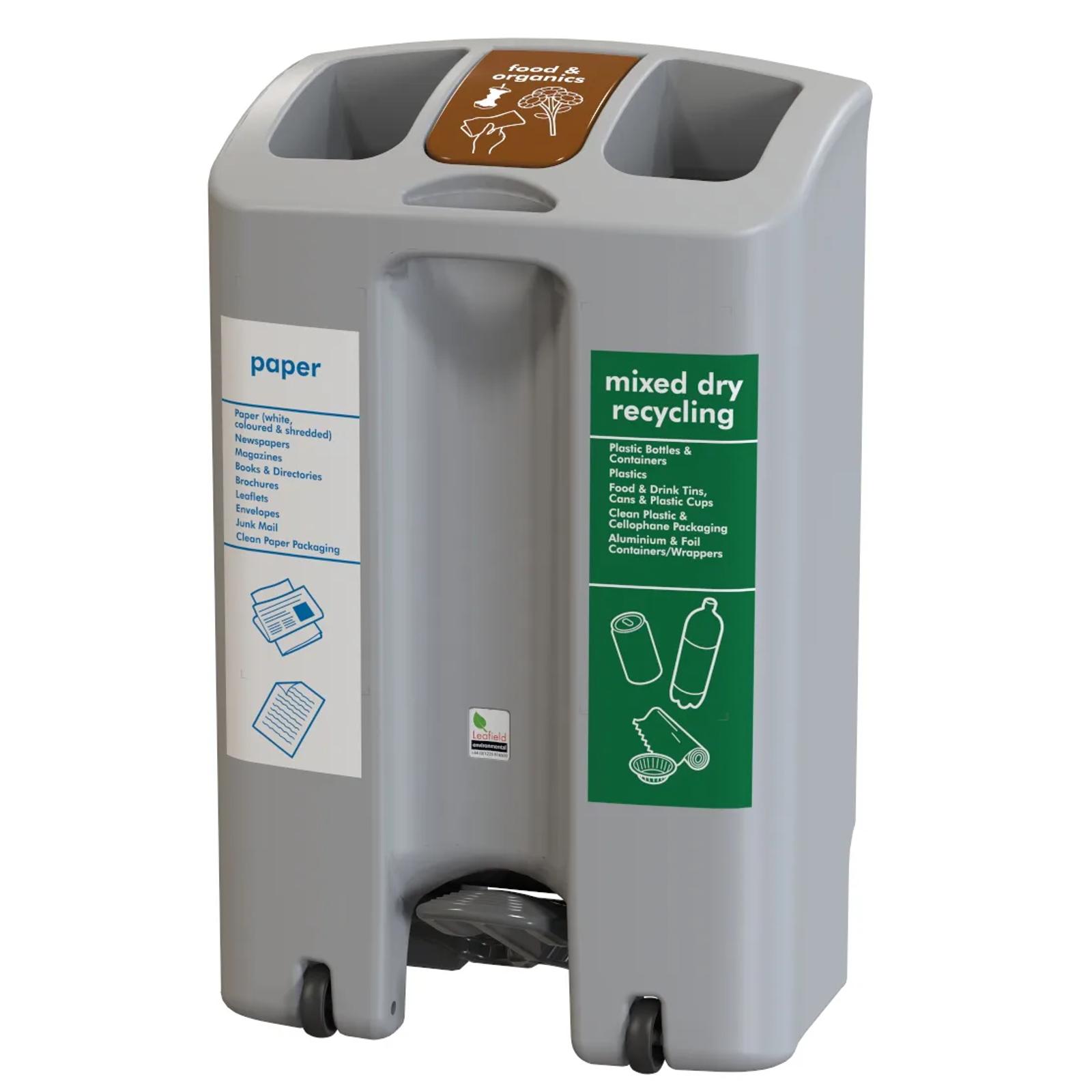 EnviroStep Recycling Bin: Triple - Image 4