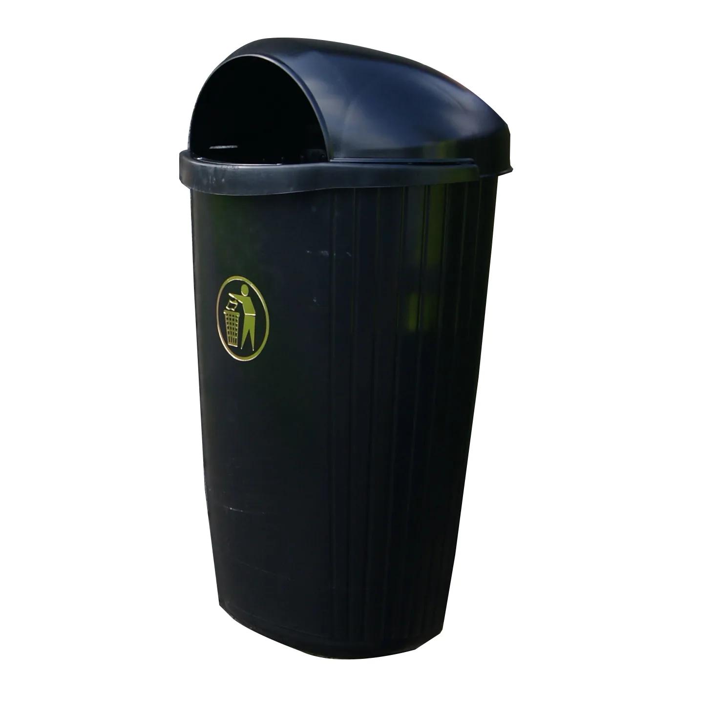 Leafield Regent Hooded External Litter Bin