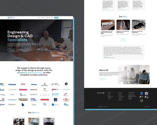 MedTec Design - Website Design and Build