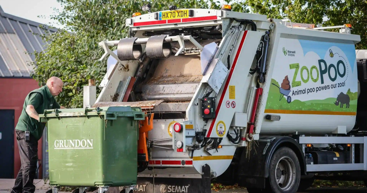 ZooPoo collection lorry