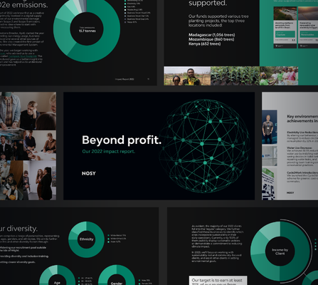 Pages from our Impact Report