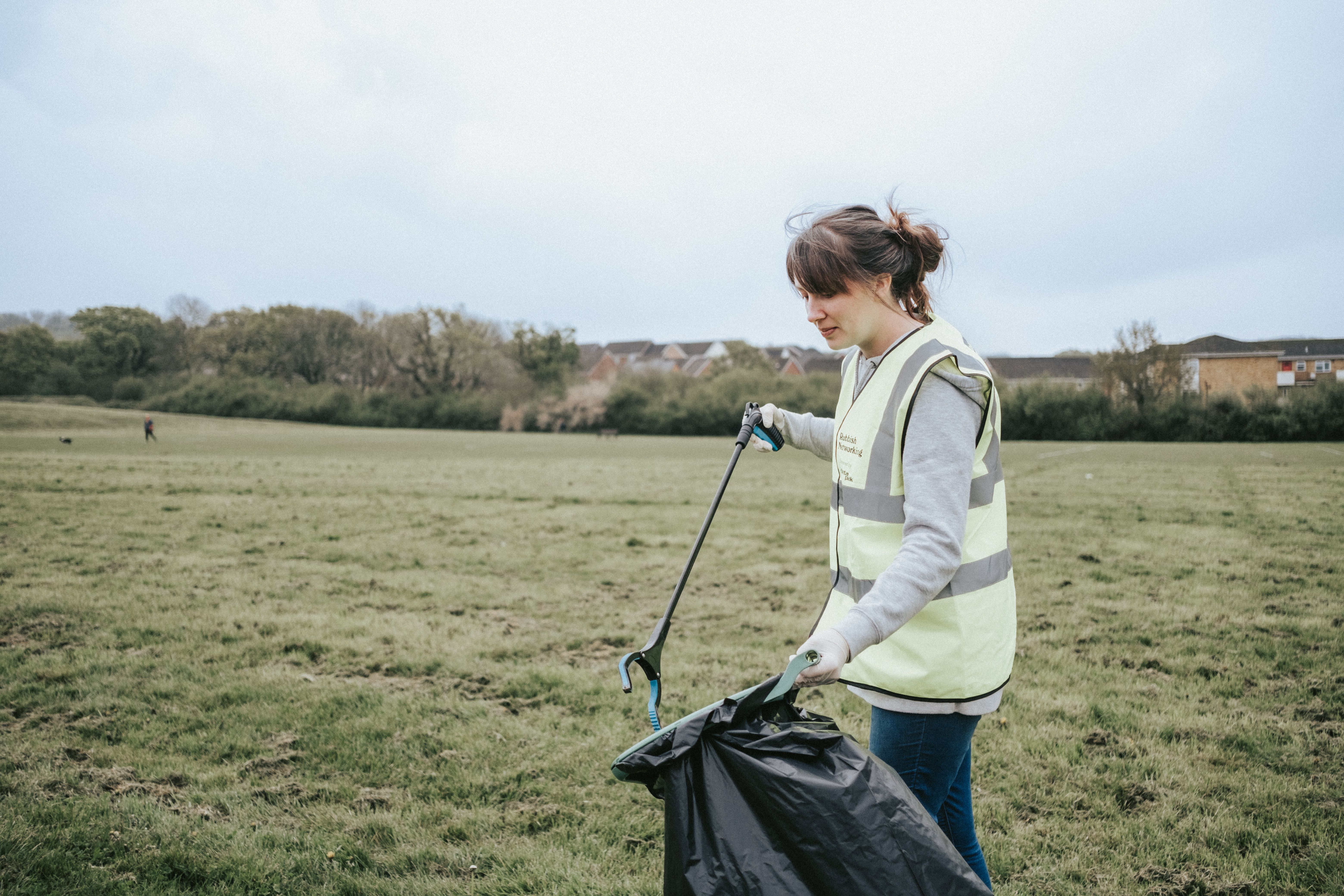 April leading the way at NOSY’s Rubbish Networking events
