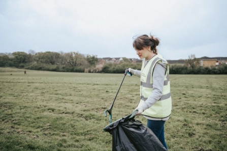 April leading the way at NOSY’s Rubbish Networking events