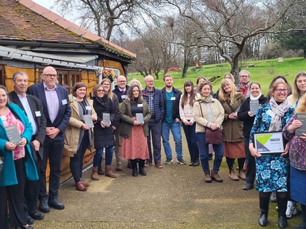 Green Impact Award Winners at Calbourne Watermill