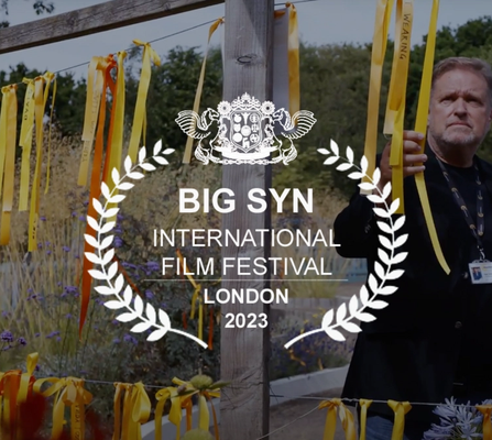 Big Syn International Film Festival Nomination for Mountbatten Hospice 'Anyone. Anywhere. Anytime.' produced by NOSY Creative Agency