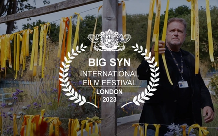 Big Syn International Film Festival Nomination for Mountbatten Hospice 'Anyone. Anywhere. Anytime.' produced by NOSY Creative Agency