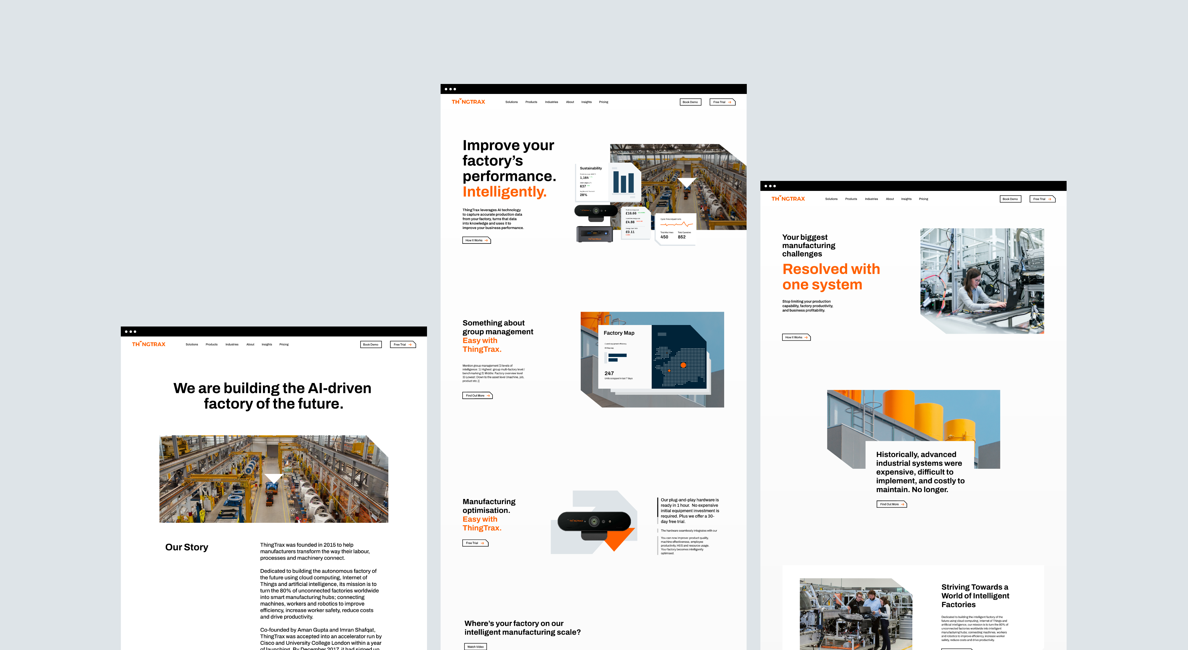 ThingTrax - Web Design and Art Direction