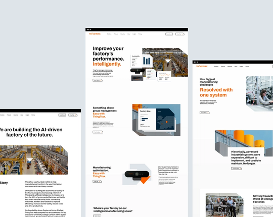 ThingTrax - Web Design and Art Direction