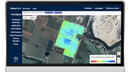 Deep Planet user interface