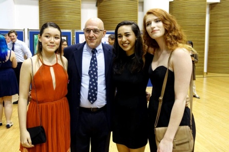 Solene graduating from West Island School in Hong Kong